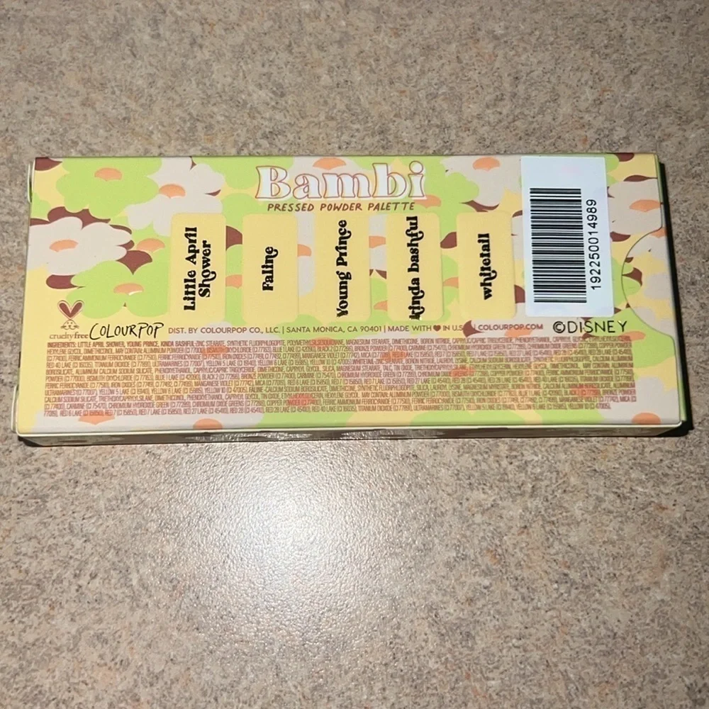 ColourPop Pressed Powder Palette‎ - Bambi NEW